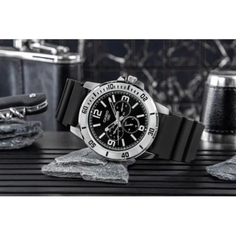 ZEGAREK MĘSKI CASIO MTP-VD300-1B + BOX Casio
