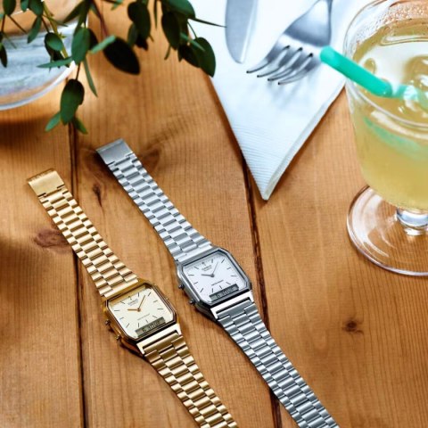ZEGAREK UNISEX CASIO AQ-230GA-9DMQYES Vintage Maxi + BOX Casio