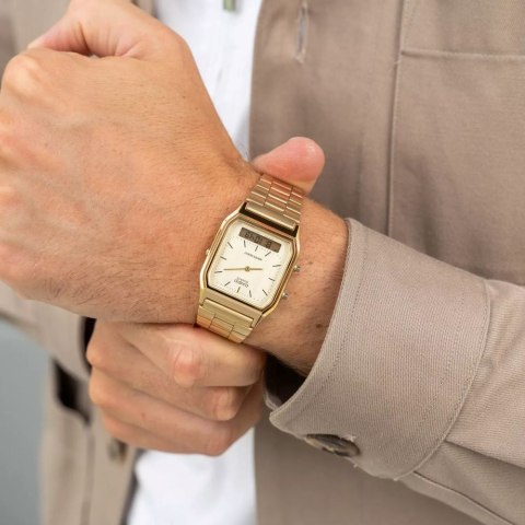 ZEGAREK UNISEX CASIO AQ-230GA-9DMQYES Vintage Maxi + BOX Casio