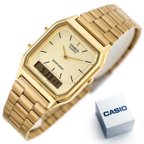 ZEGAREK UNISEX CASIO AQ-230GA-9DMQYES Vintage Maxi + BOX Casio