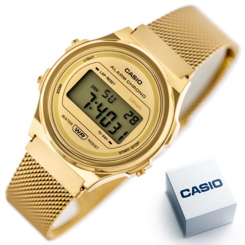 Zegarek Damski Casio Vintage A171WEMG-9A + BOX (zd645a) Casio