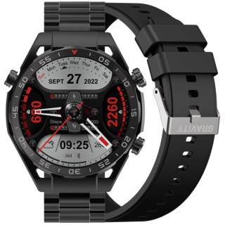 SMARTWATCH MĘSKI GRAVITY GT13-1 - DODATKOWY PASEK (sg028a) Gravity