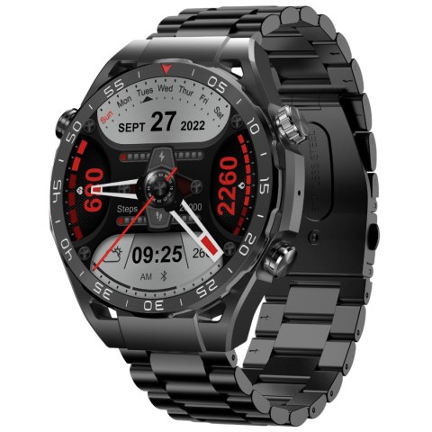 SMARTWATCH MĘSKI GRAVITY GT13-1 - DODATKOWY PASEK (sg028a) Gravity