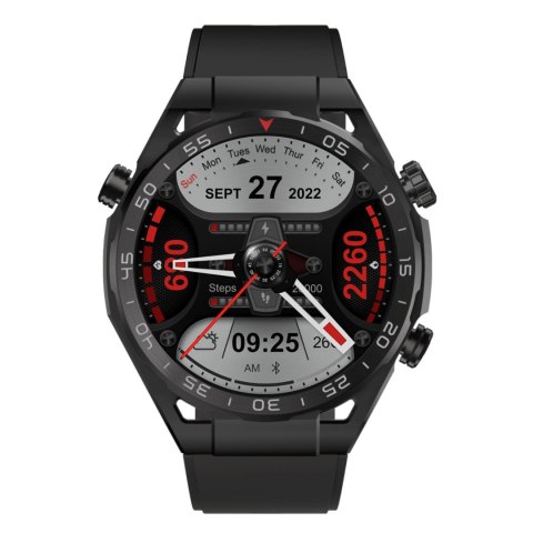 SMARTWATCH MĘSKI GRAVITY GT13-1 - DODATKOWY PASEK (sg028a) Gravity