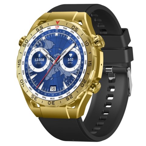 SMARTWATCH MĘSKI GRAVITY GT13-2 - DODATKOWY PASEK (sg028b) Gravity
