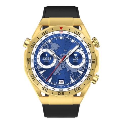 SMARTWATCH MĘSKI GRAVITY GT13-2 - DODATKOWY PASEK (sg028b) Gravity