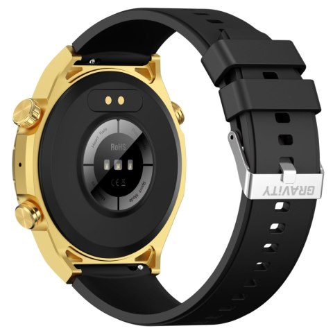 SMARTWATCH MĘSKI GRAVITY GT13-2 - DODATKOWY PASEK (sg028b) Gravity