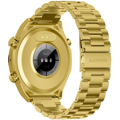 SMARTWATCH MĘSKI GRAVITY GT13-2 - DODATKOWY PASEK (sg028b) Gravity