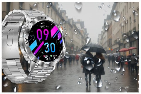 SMARTWATCH MĘSKI GRAVITY GT20-2 - AMOLED, DODATKOWY PASEK (sg024b) Gravity