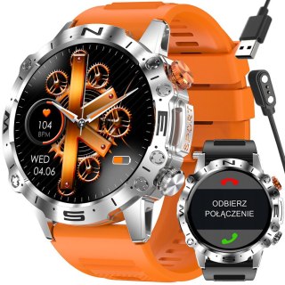 SMARTWATCH MĘSKI GRAVITY GT20-4 - AMOLED, DODATKOWY PASEK (sg024d) Gravity