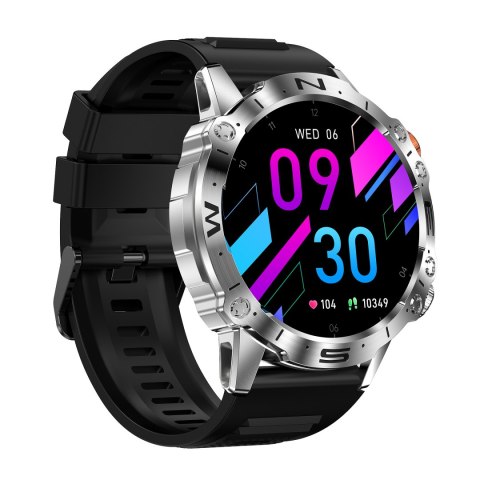 SMARTWATCH MĘSKI GRAVITY GT20-4 - AMOLED, DODATKOWY PASEK (sg024d) Gravity