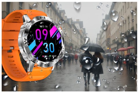SMARTWATCH MĘSKI GRAVITY GT20-4 - AMOLED, DODATKOWY PASEK (sg024d) Gravity
