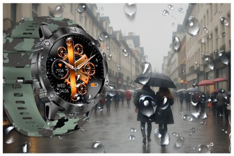 SMARTWATCH MĘSKI GRAVITY GT20-6 - AMOLED, DODATKOWY PASEK (sg024f) Gravity