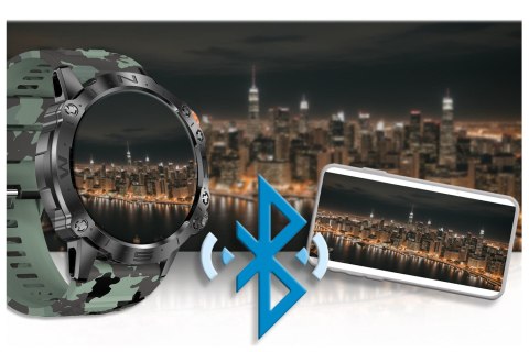 SMARTWATCH MĘSKI GRAVITY GT20-6 - AMOLED, DODATKOWY PASEK (sg024f) Gravity