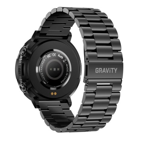 SMARTWATCH MĘSKI GRAVITY GT21-1 - BLUETOOTH CALL, DODATKOWY PASEK (sg025a) Gravity