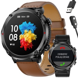 SMARTWATCH MĘSKI GRAVITY GT21-4 - BLUETOOTH CALL, DODATKOWY PASEK (sg025d) Gravity