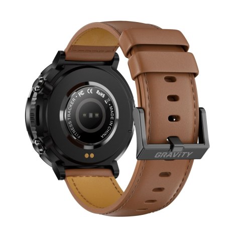 SMARTWATCH MĘSKI GRAVITY GT21-4 - BLUETOOTH CALL, DODATKOWY PASEK (sg025d) Gravity