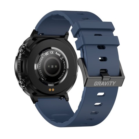 SMARTWATCH MĘSKI GRAVITY GT21-5 - BLUETOOTH CALL, DODATKOWY PASEK (sg025e) Gravity
