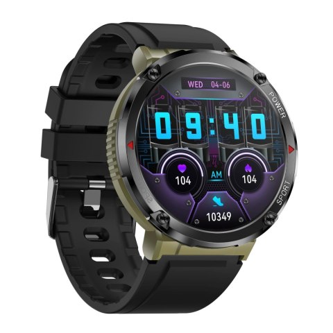 SMARTWATCH MĘSKI GRAVITY GT21-7 - BLUETOOTH CALL, DODATKOWY PASEK (sg025g) Gravity