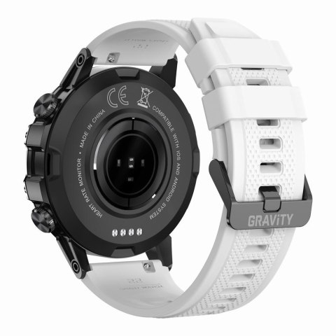 SMARTWATCH MĘSKI GRAVITY GT9-10 - WYKONYWANIE POŁĄCZEŃ, CIŚNIENIOMIERZ (sg021j) Gravity