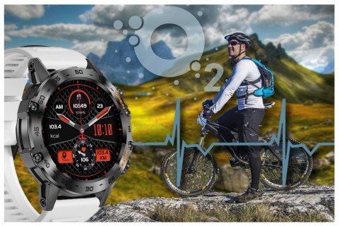 SMARTWATCH MĘSKI GRAVITY GT9-10 - WYKONYWANIE POŁĄCZEŃ, CIŚNIENIOMIERZ (sg021j) Gravity