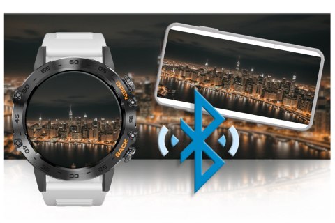 SMARTWATCH MĘSKI GRAVITY GT9-10 - WYKONYWANIE POŁĄCZEŃ, CIŚNIENIOMIERZ (sg021j) Gravity