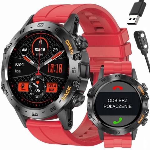 SMARTWATCH MĘSKI GRAVITY GT9-11 - WYKONYWANIE POŁĄCZEŃ, CIŚNIENIOMIERZ (sg021k) Gravity