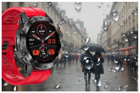 SMARTWATCH MĘSKI GRAVITY GT9-11 - WYKONYWANIE POŁĄCZEŃ, CIŚNIENIOMIERZ (sg021k) Gravity