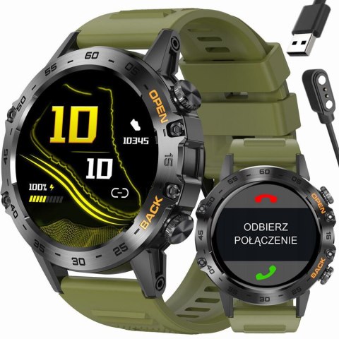 SMARTWATCH MĘSKI GRAVITY GT9-12 - WYKONYWANIE POŁĄCZEŃ, CIŚNIENIOMIERZ (sg021l) Gravity