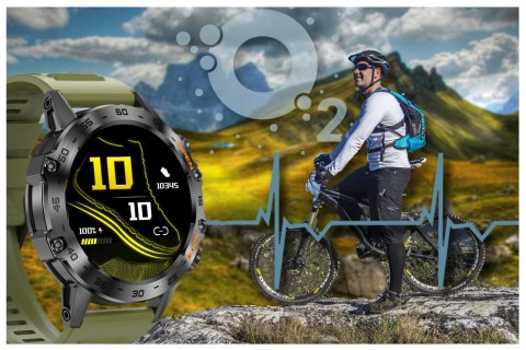 SMARTWATCH MĘSKI GRAVITY GT9-12 - WYKONYWANIE POŁĄCZEŃ, CIŚNIENIOMIERZ (sg021l) Gravity