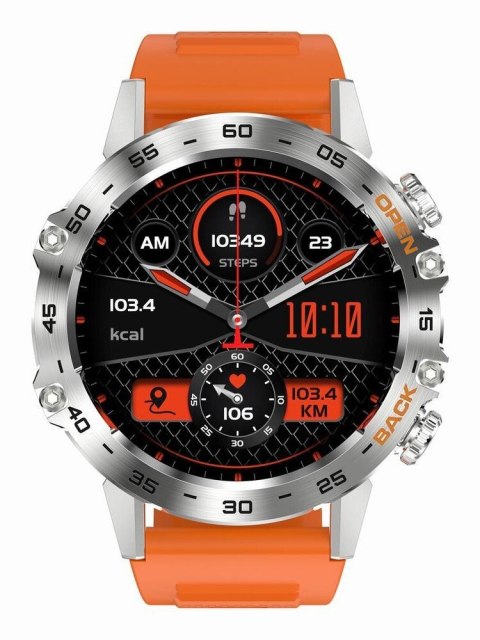 SMARTWATCH MĘSKI GRAVITY GT9-9- WYKONYWANIE POŁĄCZEŃ, CIŚNIENIOMIERZ (sg021i) Gravity