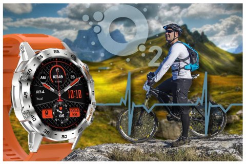 SMARTWATCH MĘSKI GRAVITY GT9-9- WYKONYWANIE POŁĄCZEŃ, CIŚNIENIOMIERZ (sg021i) Gravity