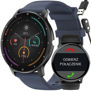 SMARTWATCH UNISEX GRAVITY GT1-1 PRO - ROZMOWY BLUETOOTH, DODATKOWY PASEK (sg027a) Gravity