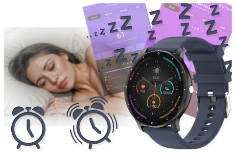 SMARTWATCH UNISEX GRAVITY GT1-1 PRO - ROZMOWY BLUETOOTH, DODATKOWY PASEK (sg027a) Gravity