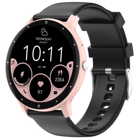 SMARTWATCH UNISEX GRAVITY GT1-5 PRO - ROZMOWY BLUETOOTH, DODATKOWY PASEK (sg027e) Gravity