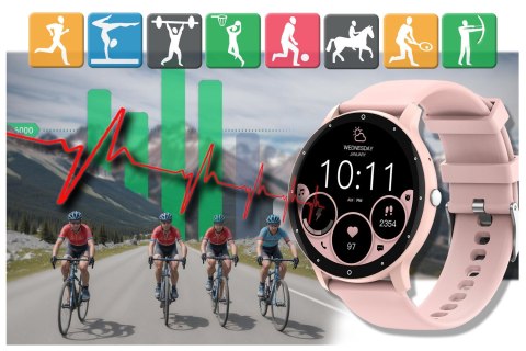 SMARTWATCH UNISEX GRAVITY GT1-5 PRO - ROZMOWY BLUETOOTH, DODATKOWY PASEK (sg027e) Gravity