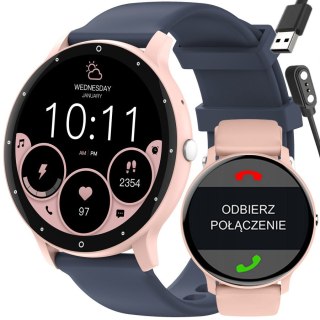 SMARTWATCH UNISEX GRAVITY GT1-7 PRO - ROZMOWY BLUETOOTH, DODATKOWY PASEK (sg027g) Gravity