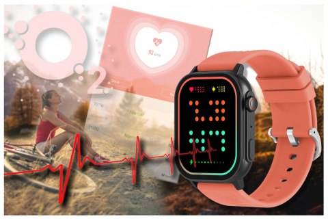 SMARTWATCH UNISEX GRAVITY GT15-3 - ROZMOWY BLUETOOTH, DODATKOWY PASEK (sg029c) Gravity