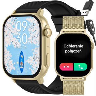 SMARTWATCH UNISEX GRAVITY GT15-6 - ROZMOWY BLUETOOTH, DODATKOWY PASEK (sg029f) Gravity