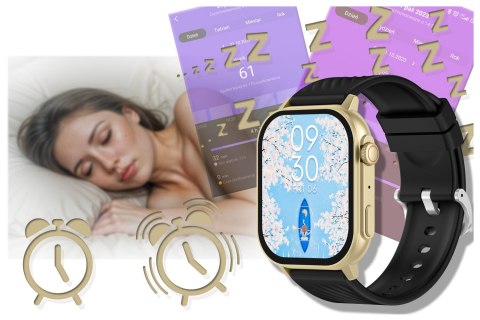 SMARTWATCH UNISEX GRAVITY GT15-6 - ROZMOWY BLUETOOTH, DODATKOWY PASEK (sg029f) Gravity