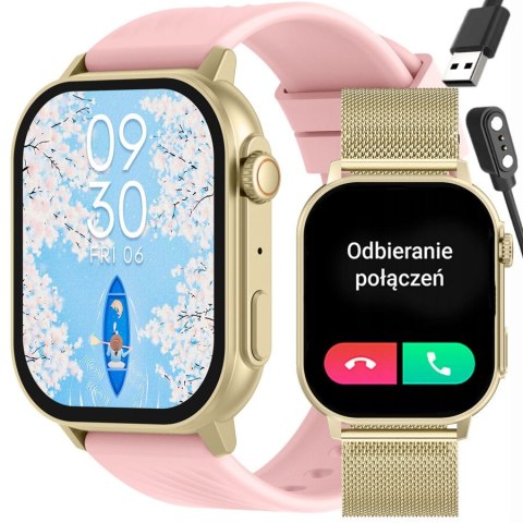 SMARTWATCH UNISEX GRAVITY GT15-7 - ROZMOWY BLUETOOTH, DODATKOWY PASEK (sg029g) Gravity