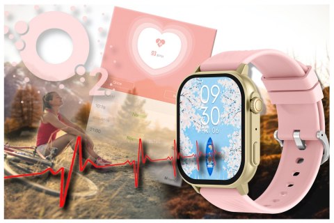 SMARTWATCH UNISEX GRAVITY GT15-7 - ROZMOWY BLUETOOTH, DODATKOWY PASEK (sg029g) Gravity