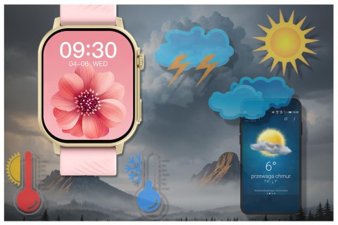 SMARTWATCH UNISEX GRAVITY GT15-7 - ROZMOWY BLUETOOTH, DODATKOWY PASEK (sg029g) Gravity