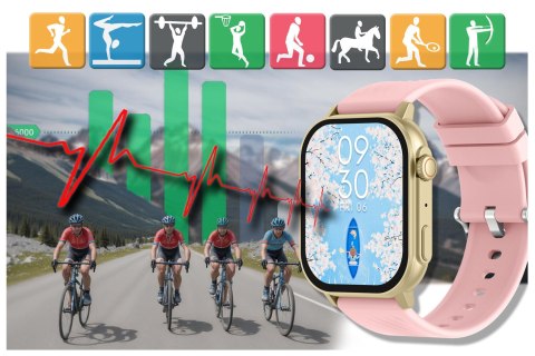 SMARTWATCH UNISEX GRAVITY GT15-7 - ROZMOWY BLUETOOTH, DODATKOWY PASEK (sg029g) Gravity