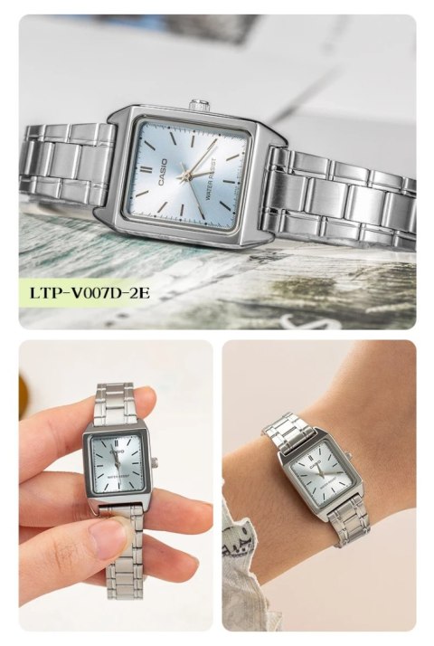 ZEGAREK DAMSKI CASIO LTP-V007D-2E + BOX Casio