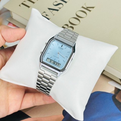 ZEGAREK UNISEX CASIO Vintage AQ-230A-2A1 + BOX Casio