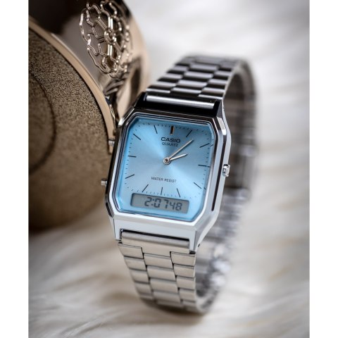 ZEGAREK UNISEX CASIO Vintage AQ-230A-2A1 + BOX Casio