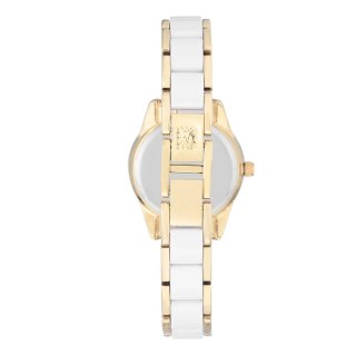ZEGAREK DAMSKI Anne Klein Gold-Tone AK-3212WTGB + BOX Anne Klein