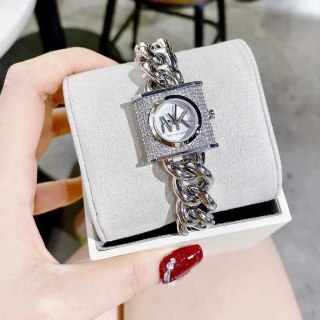 ZEGAREK DAMSKI Michael Kors Chain Lock MK4718 + BOX Michael Kors