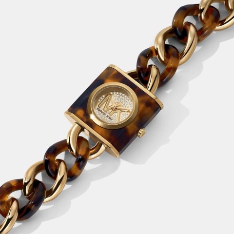 ZEGAREK DAMSKI Michael Kors Chain Lock MK4808 + BOX Michael Kors